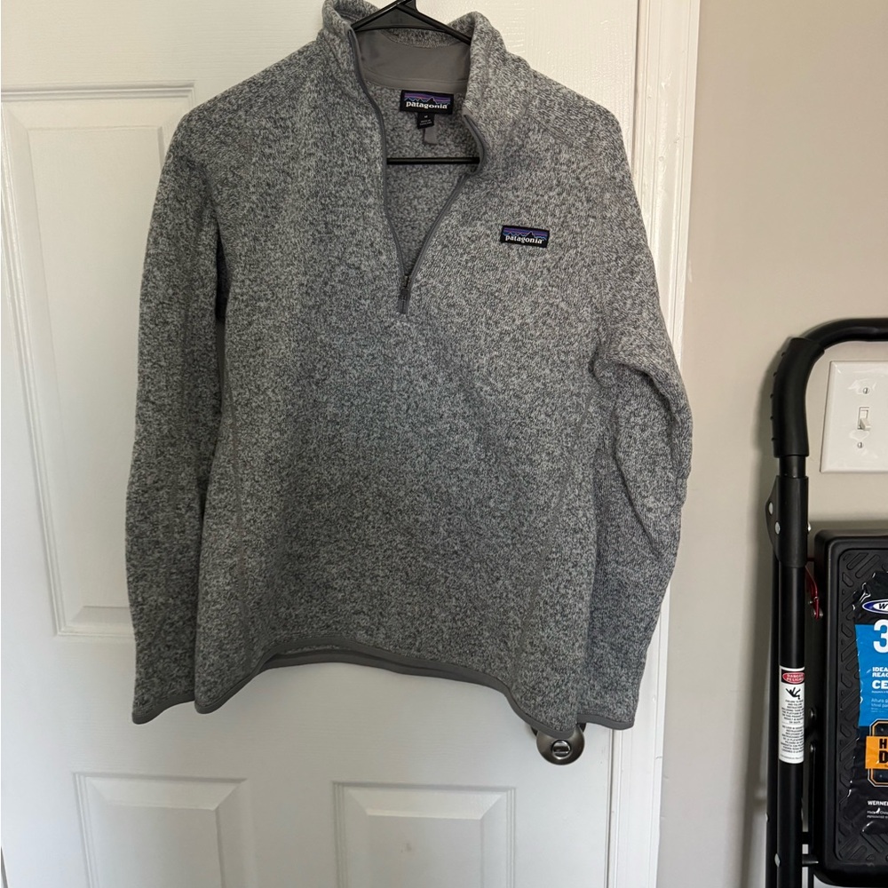 Patagonia Women's Gray Quarter Zip Jacket